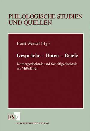 Gespräche. Boten. Briefe de Peter Göhler