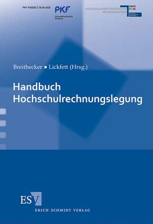 Handbuch Hochschulrechnungslegung de Volker Breithecker