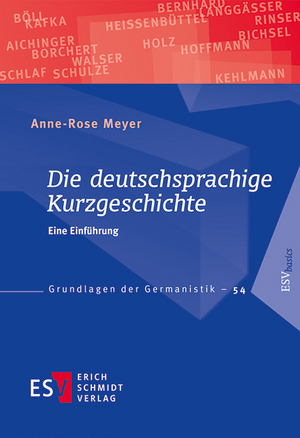 Die deutschsprachige Kurzgeschichte de Anne-Rose Meyer