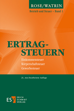 Ertragsteuern de Christoph Watrin