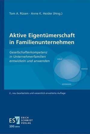 Aktive Eigentümerschaft in Familienunternehmen de Tom A. Rüsen