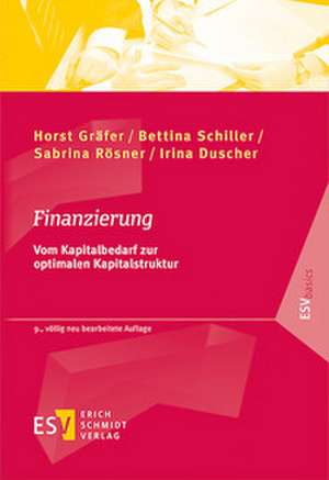 Finanzierung de Horst Gräfer