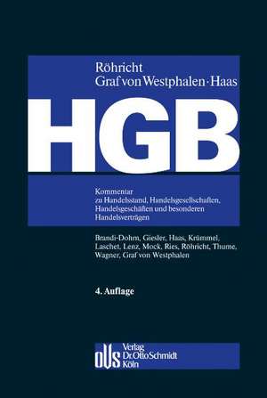 HGB de Volker Röhricht