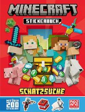 Minecraft Stickerbuch Schatzsuche de Minecraft