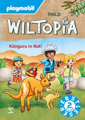 PLAYMOBIL Wiltopia. Känguru in Not! de Thilo