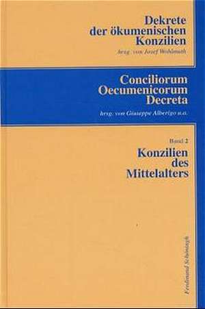 Konzilien des Mittelalters de Josef Wohlmuth