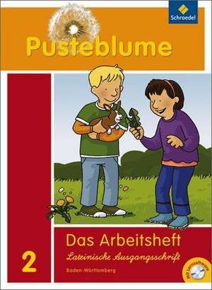 Pusteblume. Das Sprachbuch 2. Arbeitsheft mit CD-ROM. Baden-Württemberg