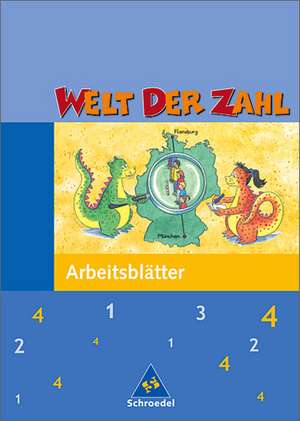 Welt der Zahl 4. Arbeitsheft. Hessen, Rheinland-Pfalz, Saarland. Neubearbeitung