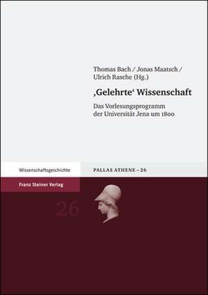 Gelehrte Wissenschaft de Thomas Bach