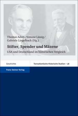 Stifter, Spender und Mäzene de Thomas Adam