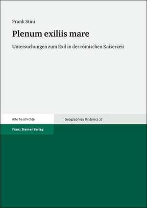 Plenum exiliis mare de Frank Stini