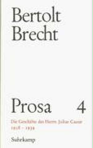 Erste Gesamtausgabe in 40 Bänden von 1953 ff de Bertolt Brecht