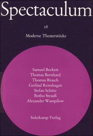 Spectaculum 28 de Samuel Beckett