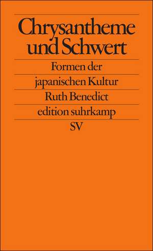 Chrysantheme und Schwert de Ruth Benedict