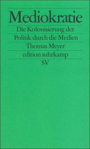 Mediokratie de Thomas Meyer