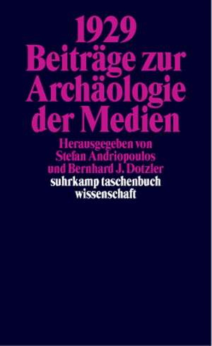 1929. Beiträge zur Archäologie der Medien de Stefan Andriopoulos