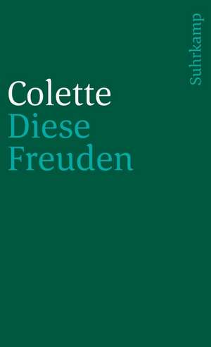 Diese Freuden de Colette