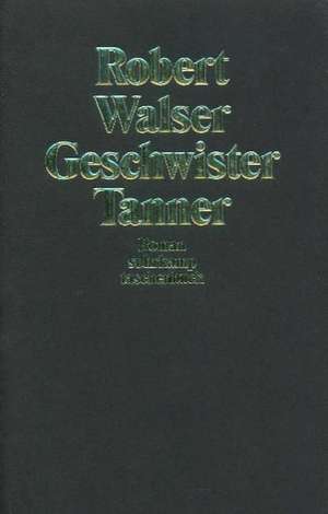 Geschwister Tanner de Robert Walser