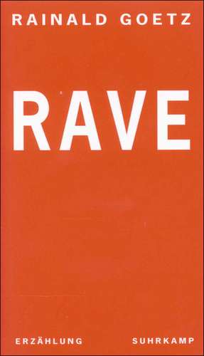 Rave de Rainald Goetz