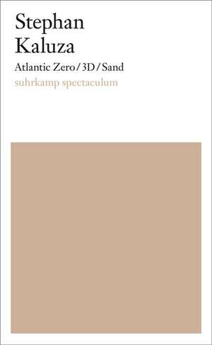 Atlantic Zero/3D/Sand de Stephan Kaluza