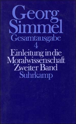 Einleitung in die Moralwissenschaft 2 de Klaus Christian Köhnke