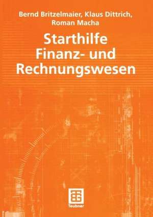 Starthilfe Finanz- und Rechnungswesen de Bernd Britzelmaier