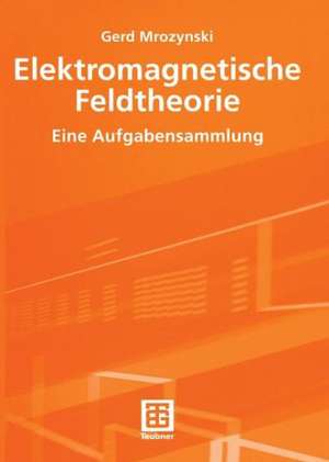 Elektromagnetische Feldtheorie: Eine Aufgabensammlung de Gerd Mrozynski