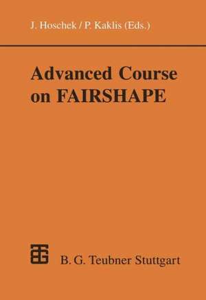 Advanced Course on FAIRSHAPE de Josef Hoschek