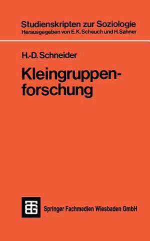 Kleingruppenforschung de H.-D. Schneider