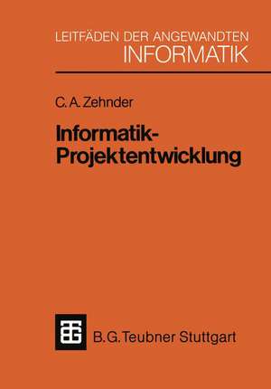 Informatik-Projektentwicklung de Carl A. Zehnder