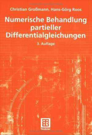 Numerische Behandlung partieller Differentialgleichungen de Christian Großmann