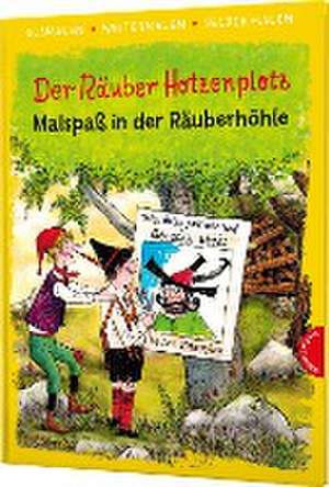 Der Räuber Hotzenplotz. Malspaß in der Räuberhöhle (Ausmalen, weitermalen, selber malen) de Otfried Preußler