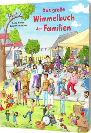 Das große Wimmelbuch der Familien de Romy Winter