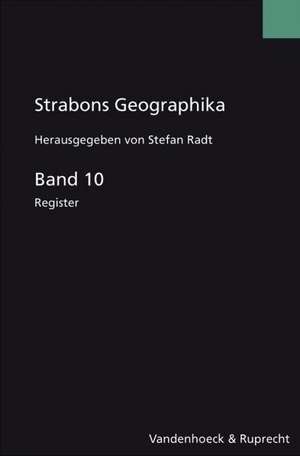 Strabons Geographika: Register de Stefan Radt
