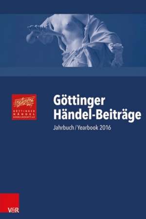 Göttinger Händel-Beiträge, Bd 17