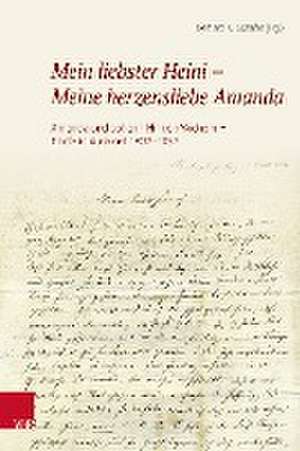 Mein liebster Heini -- Meine herzensliebe Amanda: Amanda und Johann Hinrich Wichern -- Briefe in Auswahl 1837--1857 de Gerhard K. Schafer