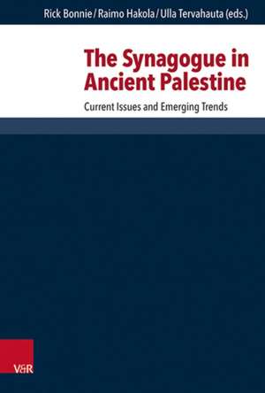 The Synagogue in Ancient Palestine: Current Issues and Emerging Trends de Rick Bonnie