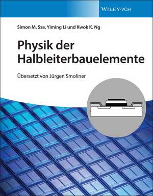 Physik der Halbleiterbauelemente de SM Sze