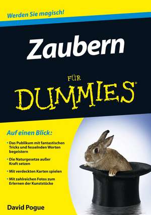 Zaubern Für Dummies de D Pogue