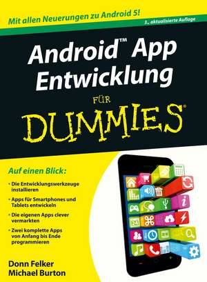 Android App Entwicklung für Dummies 3e de M Burton