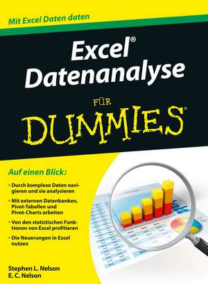 Excel Datenanalyse für Dummies de SL Nelson