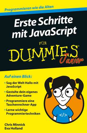 Erste Schritte mit JavaScript für Dummies Junior de C Minnick