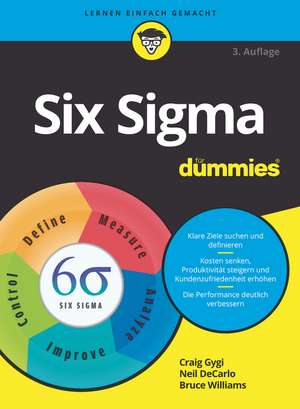 Six Sigma für Dummies 3e de C Gygi