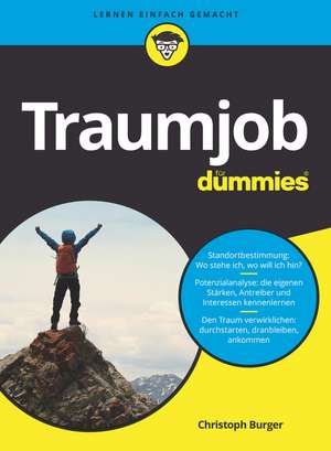 Traumjob für Dummies de C Burger