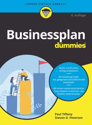 Businessplan für Dummies 6e de P Tiffany