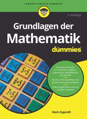 Grundlagen der Mathematik f&uuml;r Dummies de Mark Zegarelli