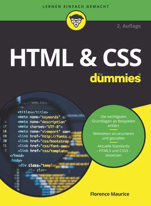 HTML &amp; CSS f&uuml;r Dummies de Florence Maurice