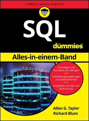 SQL Alles-in-einem-Band für Dummies de Allen G. Taylor