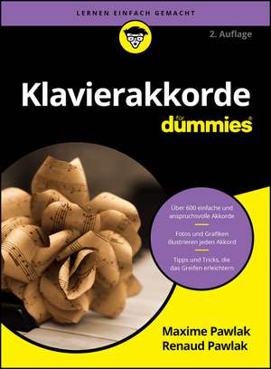 Klavierakkorde für Dummies de Maxime Pawlak