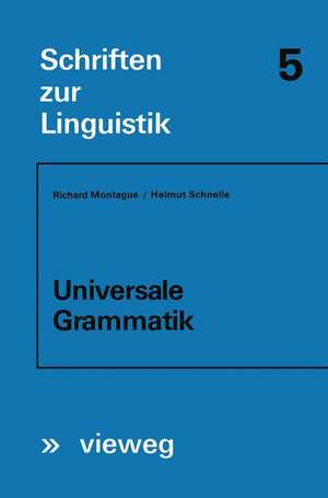 Universale Grammatik de Richard Montague